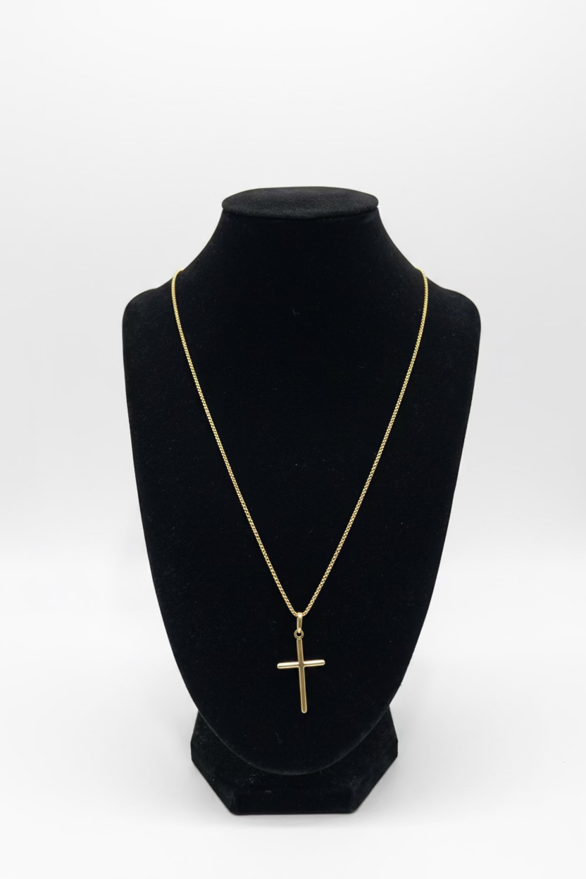 Cadena con crucifijo